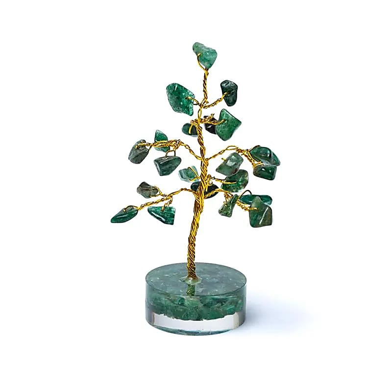 Green Aventurine Gemstone Tree
